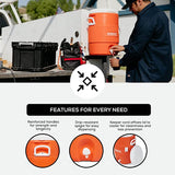 5 Gallon Orange Water Cooler