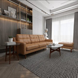 GHẾ SOFA LEATHER & LOVESEAT BROWN - SOFI 301